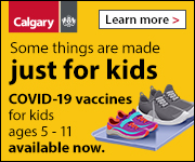 City of Calgary vaccine tile